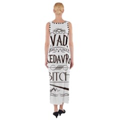 Fitted Maxi Dress 
