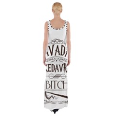 Thigh Split Maxi Dress 