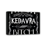 Avada Kedavra Bitch Harry Potter Mini Canvas 6  x 4  (Stretched)