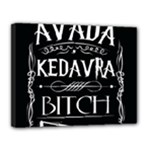 Avada Kedavra Bitch Harry Potter Canvas 14  x 11  (Stretched)