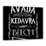 Avada Kedavra Bitch Harry Potter Canvas 20  x 16  (Stretched)