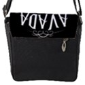 Flap Closure Messenger Bag (S) 