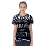 Avada Kedavra Bitch Harry Potter Women s Sport Mesh Tee