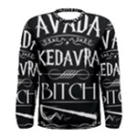 Avada Kedavra Bitch Harry Potter Men s Long Sleeve Tee