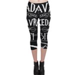 Avada Kedavra Bitch Harry Potter Capri Leggings 