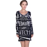 Avada Kedavra Bitch Harry Potter Long Sleeve Nightdress