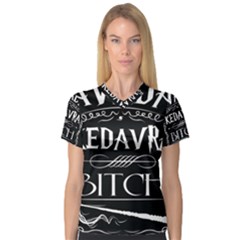 V-Neck Sport Mesh T-Shirt 