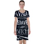 Avada Kedavra Bitch Harry Potter Short Sleeve Nightdress