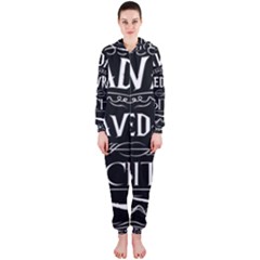 Hooded Jumpsuit (Ladies) 