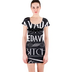 Short Sleeve Bodycon Dress Front Short Sleeve Bodycon Dress Front