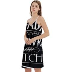 Mini Camis Dress With Pockets 