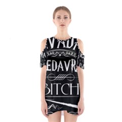 Shoulder Cutout One Piece Dress 