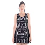 Avada Kedavra Bitch Harry Potter Scoop Neck Skater Dress