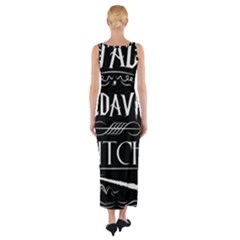 Fitted Maxi Dress 