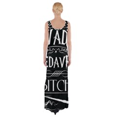 Thigh Split Maxi Dress 