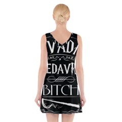 V-Neck Sleeveless Dress 