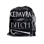 Avada Kedavra Bitch Harry Potter Drawstring Pouch (XL)