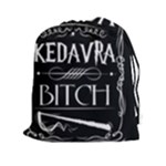 Avada Kedavra Bitch Harry Potter Drawstring Pouch (XXL)