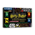 Book Collage Based On Harry Potter And The Philosopher s Stone Deluxe Canvas 18  x 12  (Stretched)