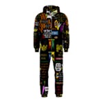 Book Collage Based On Harry Potter And The Philosopher s Stone Hooded Jumpsuit (Kids)