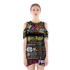 Shoulder Cutout One Piece Dress 