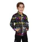 Book Collage Based On Harry Potter And The Philosopher s Stone Wind Breaker (Kids)