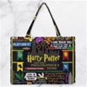 Zipper Medium Tote Bag Front