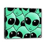 Alien Pattern Canvas 10  x 8  (Stretched)