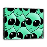 Alien Pattern Canvas 16  x 12  (Stretched)