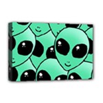 Alien Pattern Deluxe Canvas 18  x 12  (Stretched)