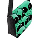 Flap Closure Messenger Bag (L) 