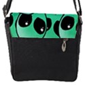 Flap Closure Messenger Bag (S) 