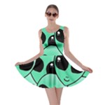 Alien Pattern Skater Dress