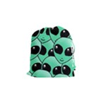 Alien Pattern Drawstring Pouch (Small)