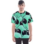 Alien Pattern Men s Sport Mesh Tee