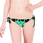 Alien Pattern Bikini Bottom