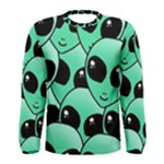 Alien Pattern Men s Long Sleeve Tee