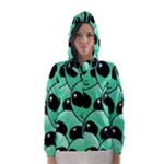 Alien Pattern Hooded Wind Breaker (Women)