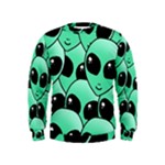 Alien Pattern Kids  Sweatshirt