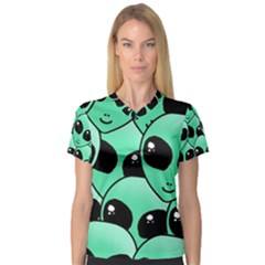 V-Neck Sport Mesh T-Shirt 