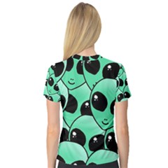 V-Neck Sport Mesh T-Shirt 