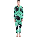 Alien Pattern Hooded Jumpsuit (Ladies)