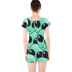Short Sleeve Bodycon Dress Back Short Sleeve Bodycon Dress Back