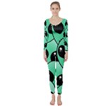 Alien Pattern Long Sleeve Catsuit