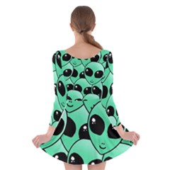 Long Sleeve Skater Dress 