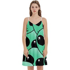 Mini Camis Dress With Pockets 