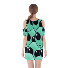 Shoulder Cutout One Piece Dress 