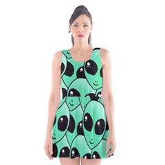Scoop Neck Skater Dress 