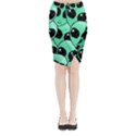 Midi Wrap Pencil Skirt 