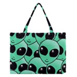 Alien Pattern Medium Tote Bag